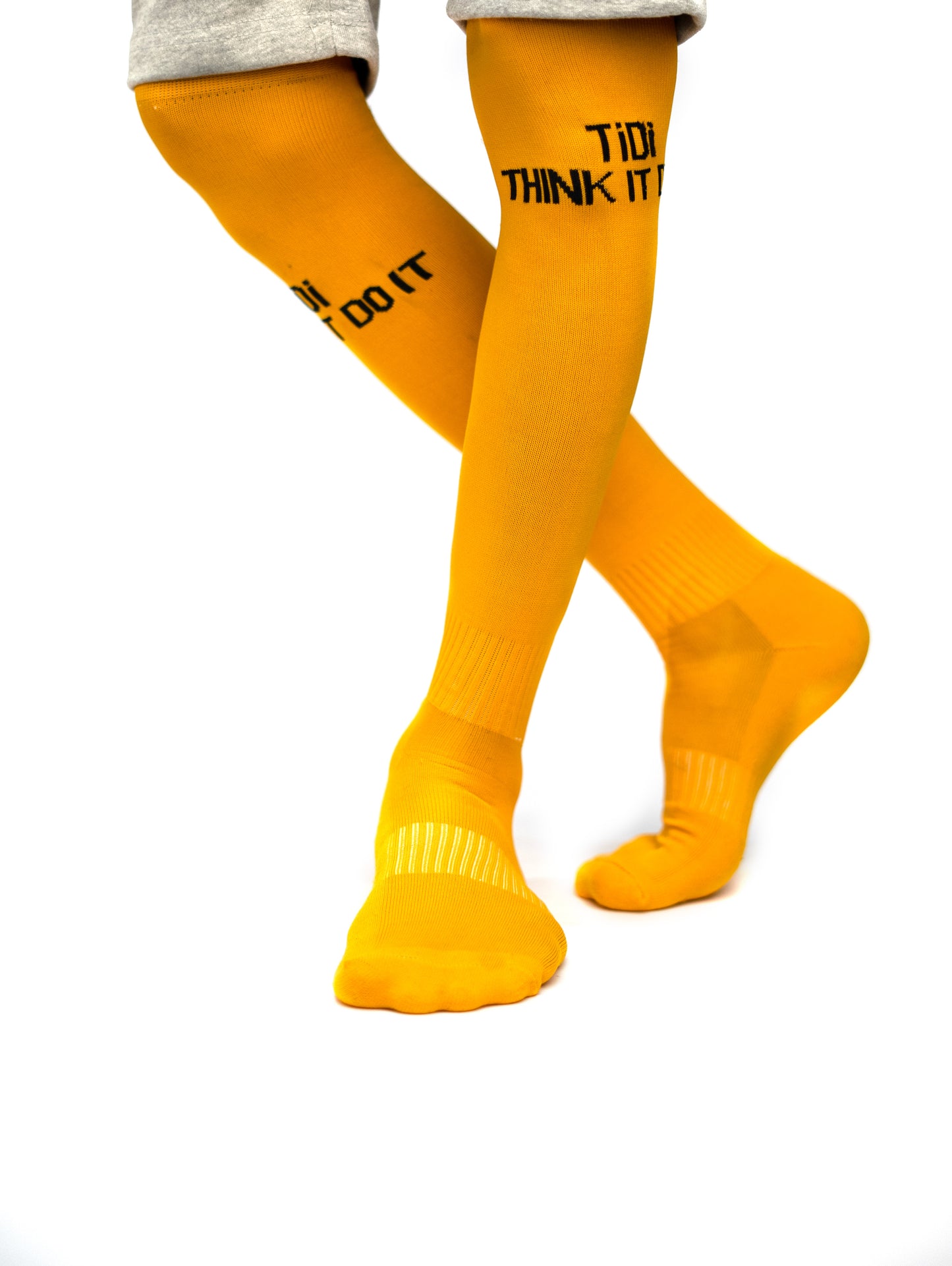 Yellow Football Socks