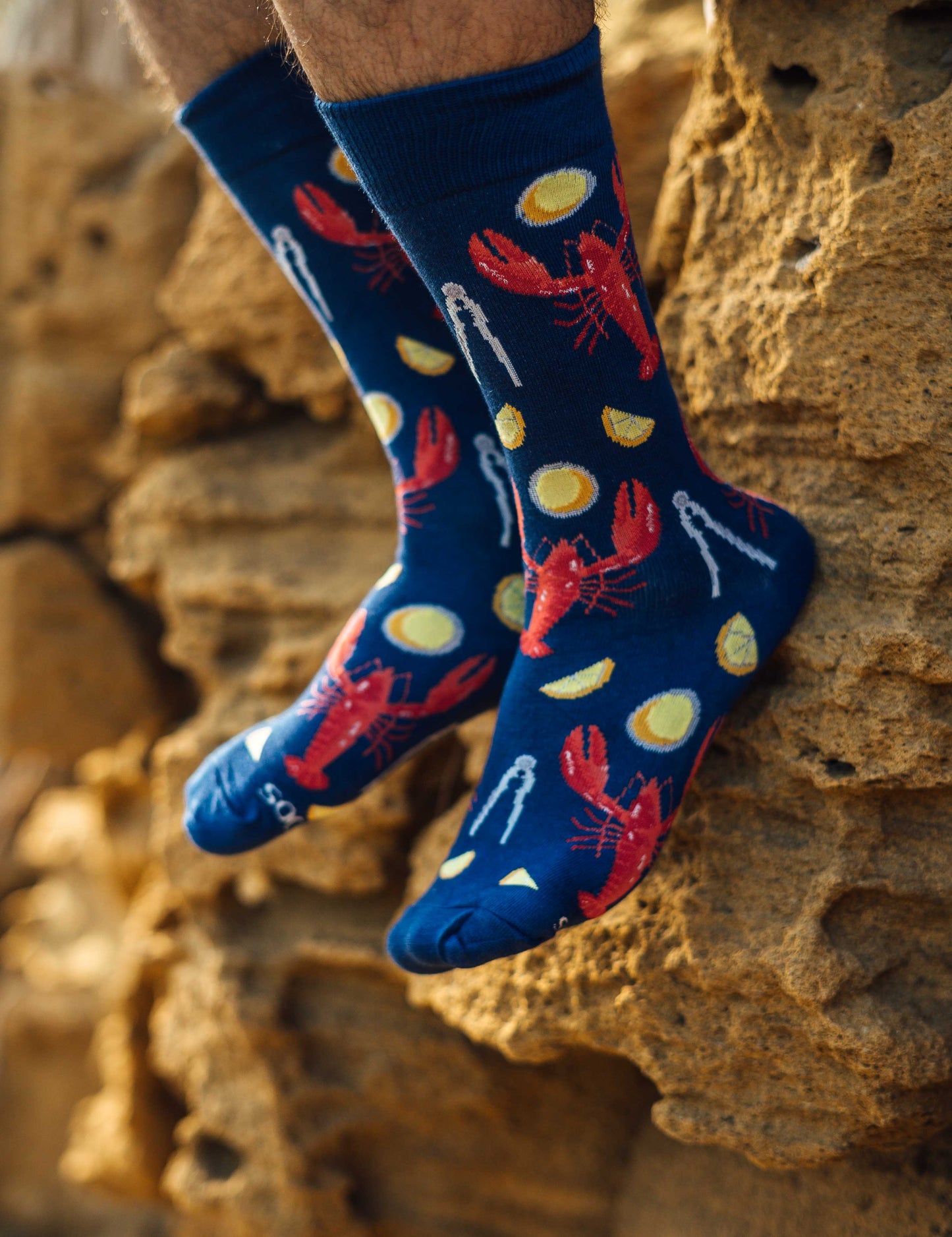 Crab Funky Socks