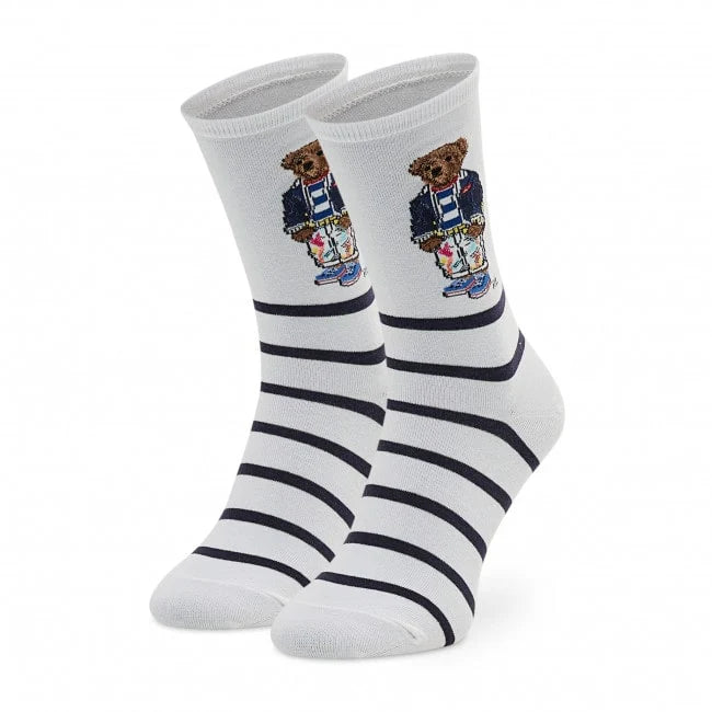 Blackish bear funky socks 8