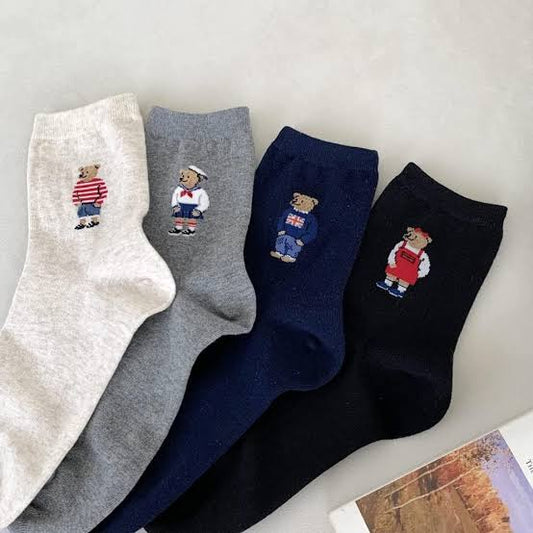 Bear Funky socks - pack of 4