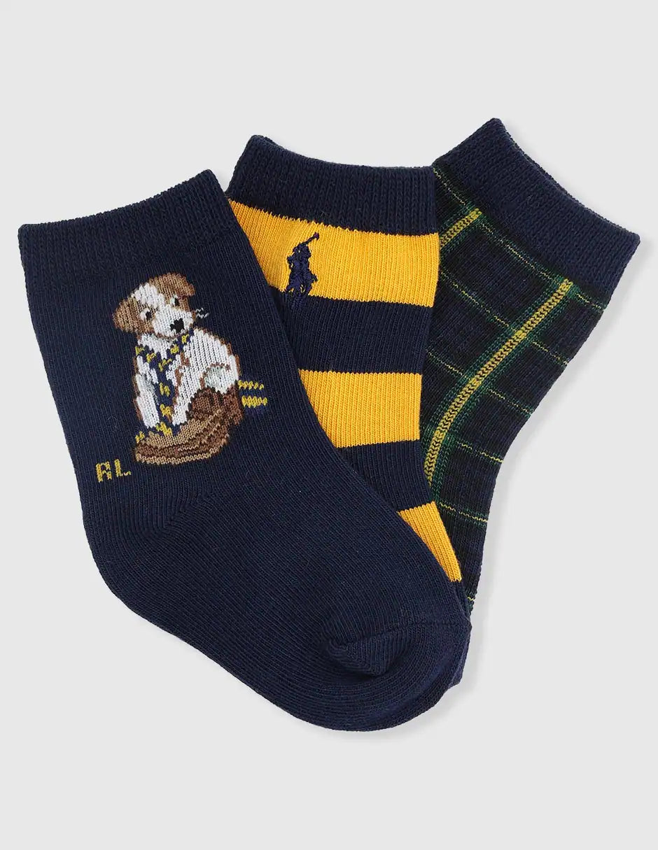 Pack of 3 USPA Kids SC66 Socks (8-14 Years)