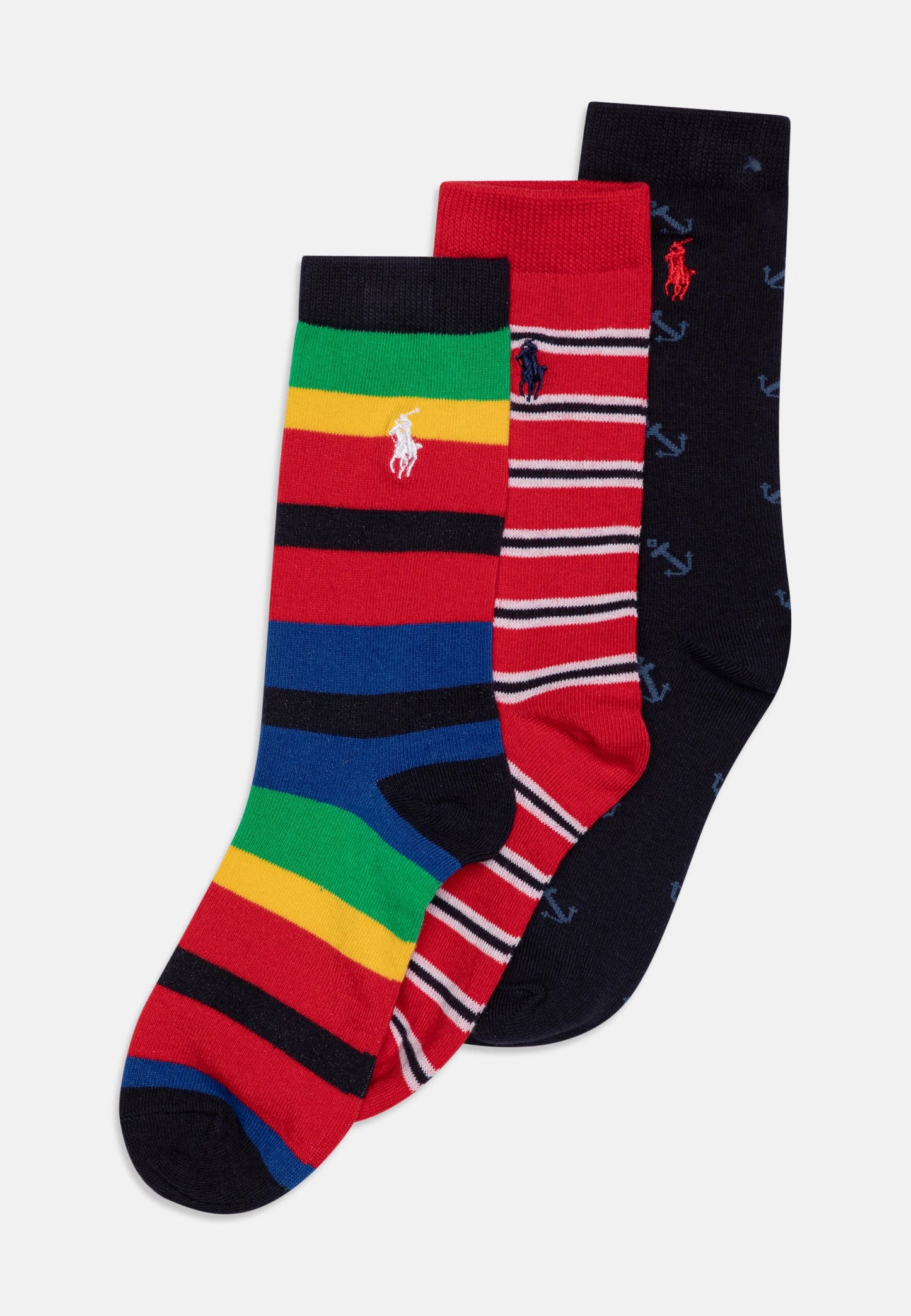 Black Pack of 3 USPA Socks SC093