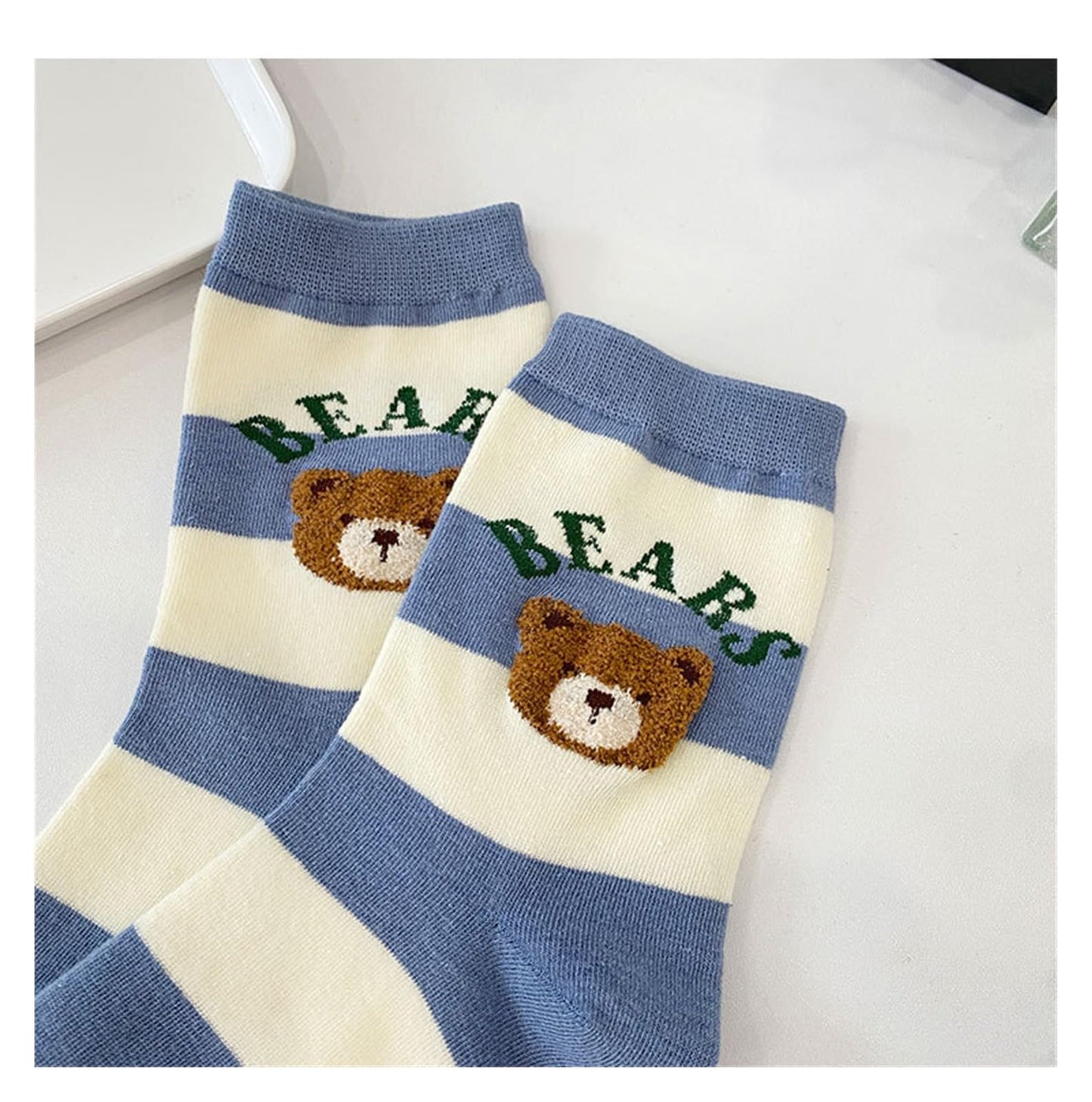 Bear ankle Funky Socks 27
