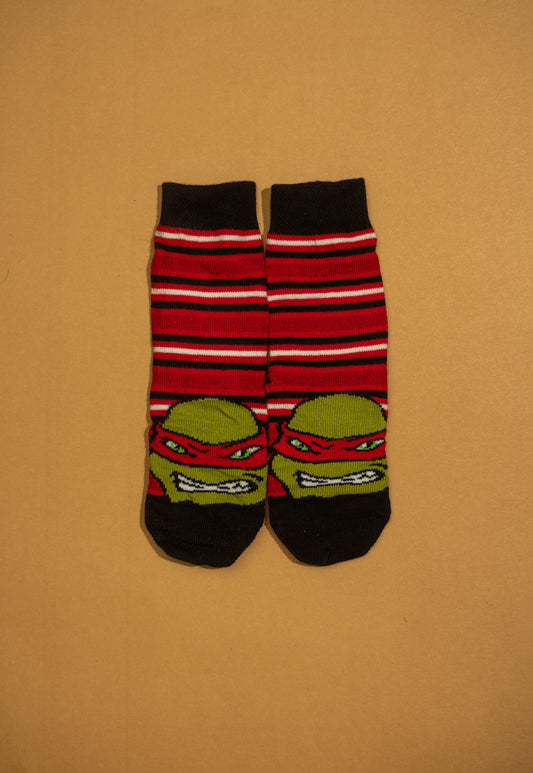 Ninja Turtle Kids Funky Socks (5-12 Years)