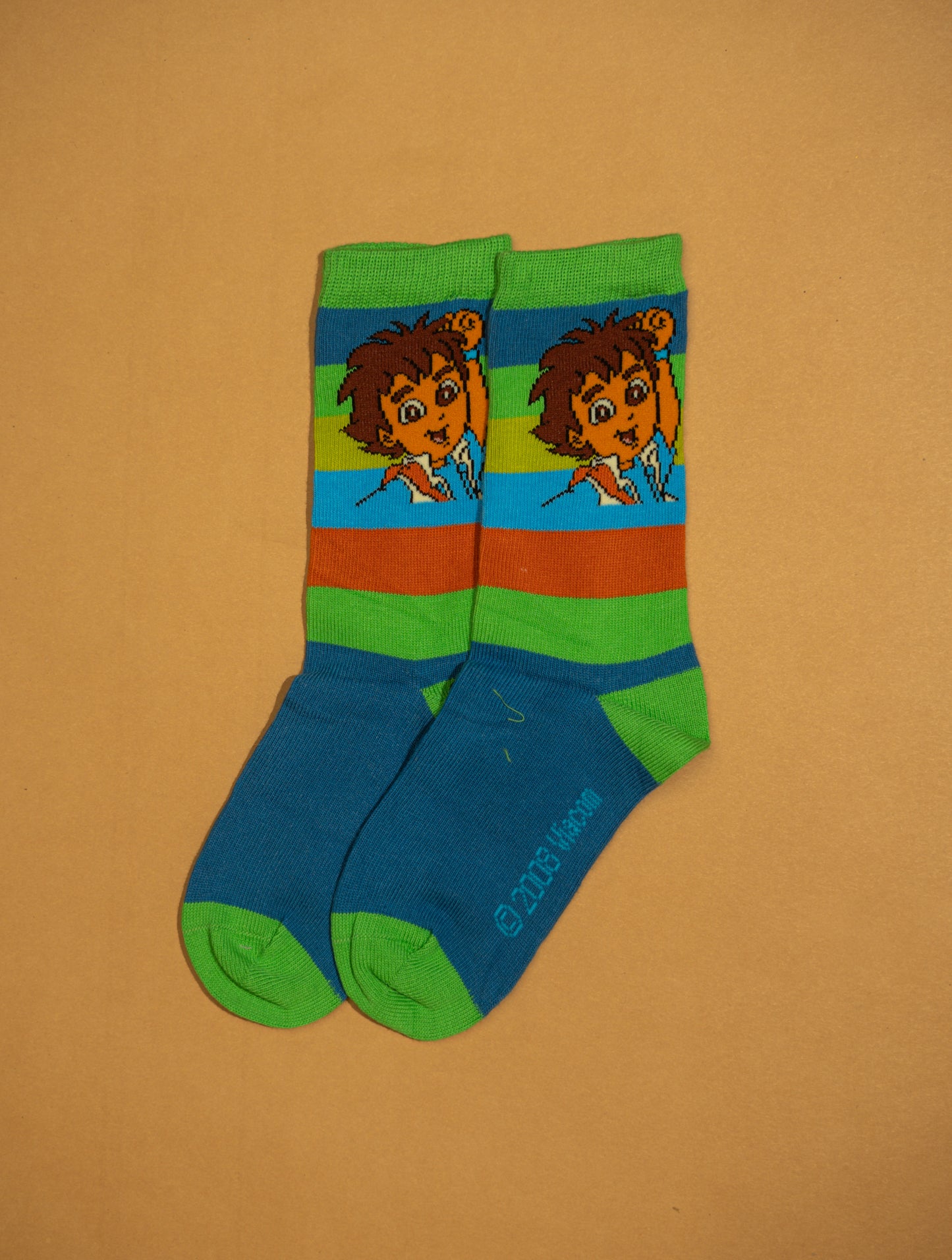 Diego 8 Kids Funky Socks (8-14 Years)