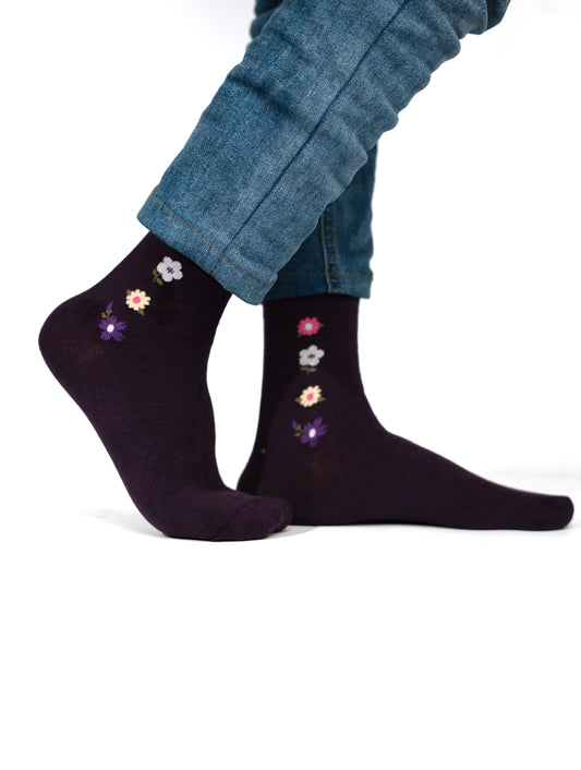 Blackflower Funky Socks