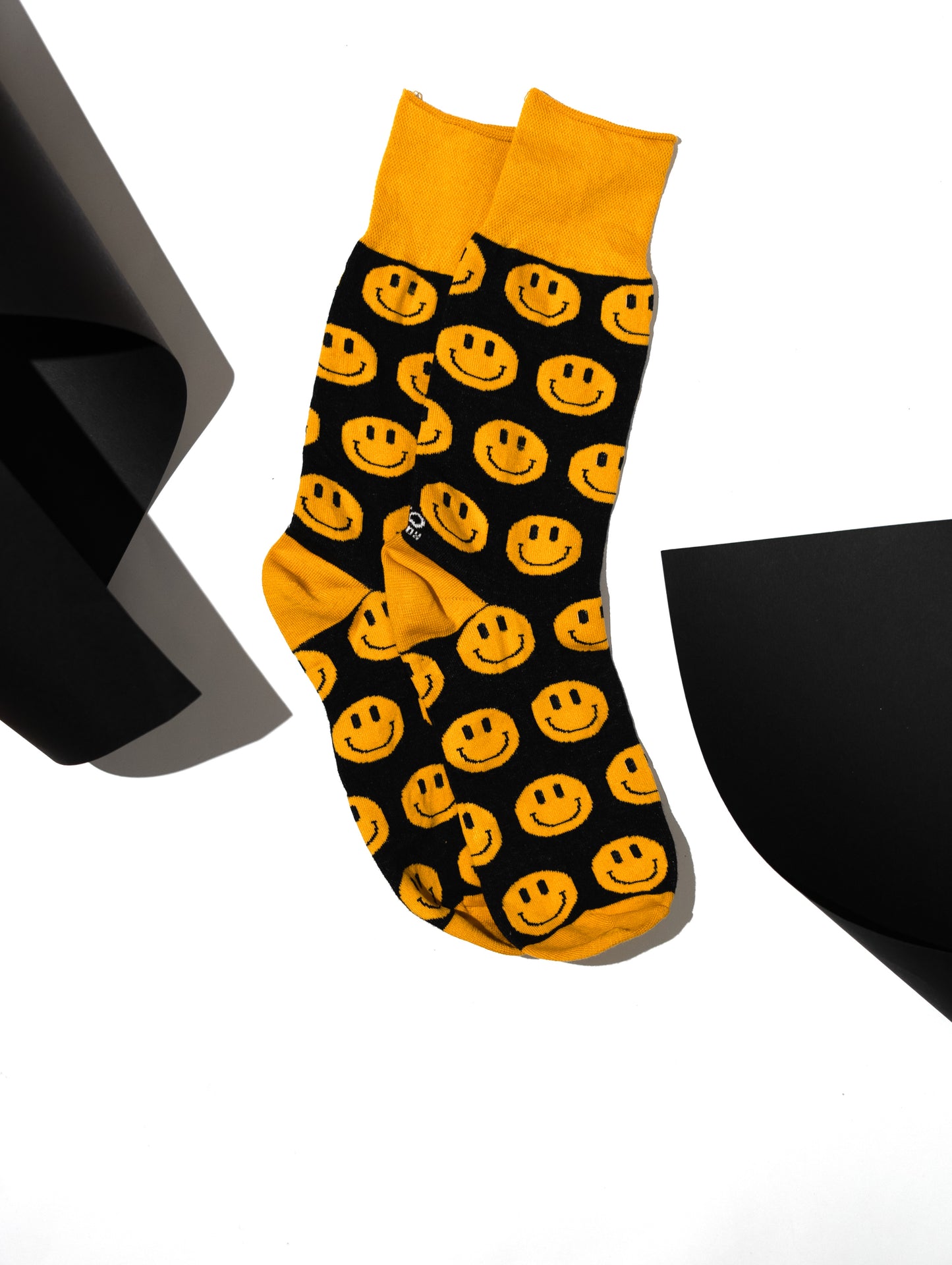 Black Smile Funky Socks