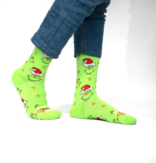 Greenish Funky Socks