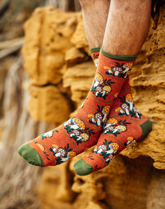 Pineapple Funky Socks