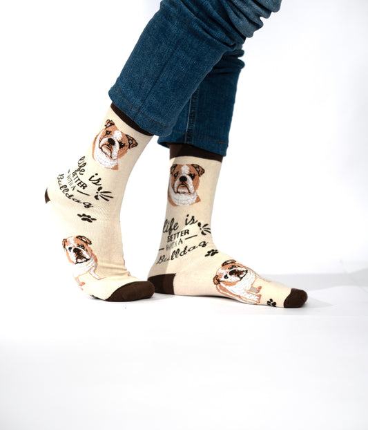 Bulldog  Funky Socks
