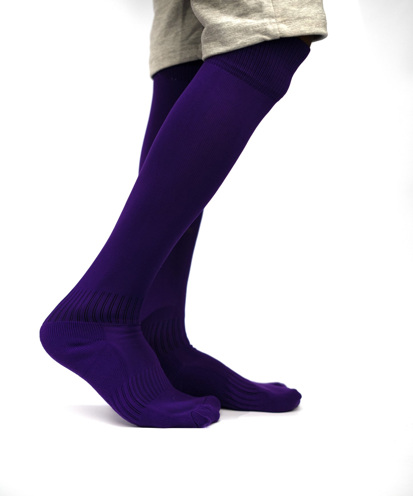 Purple Football Socks