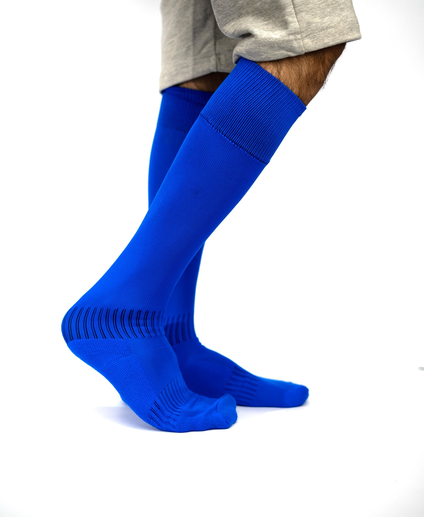 Multi Blue Football Socks