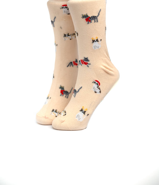 Biege Funky Socks