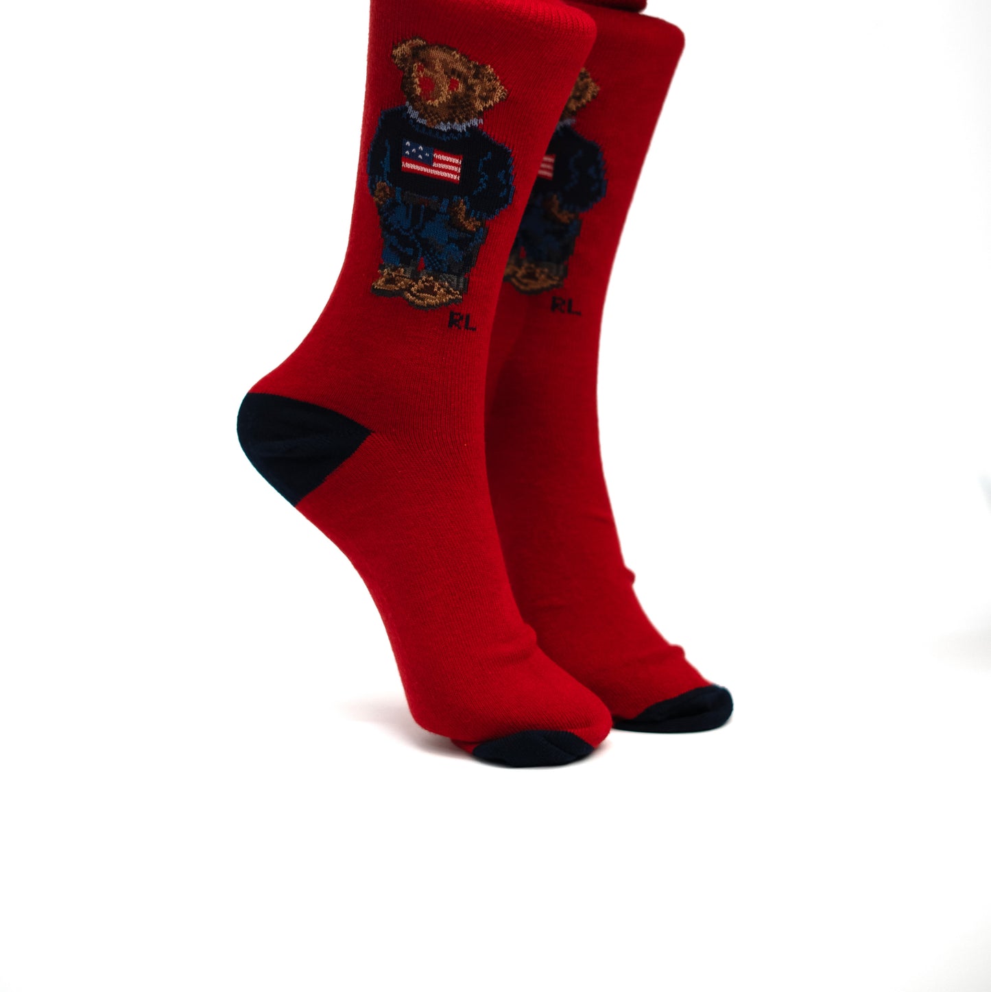 Red Bear Funky Socks