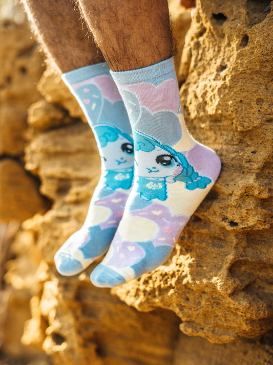 Elsa Funky Socks