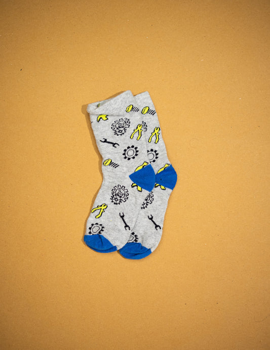 Seam Funky  Kids  Socks (8-14 Years)