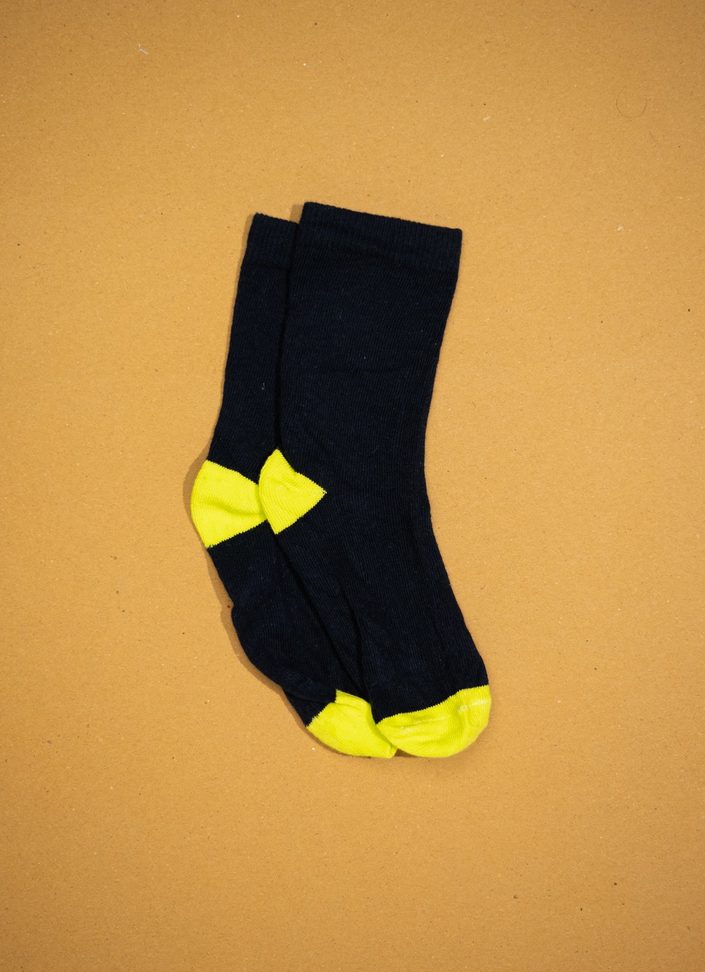 Classic Yellow Kids Funky Socks (8-14 Years)