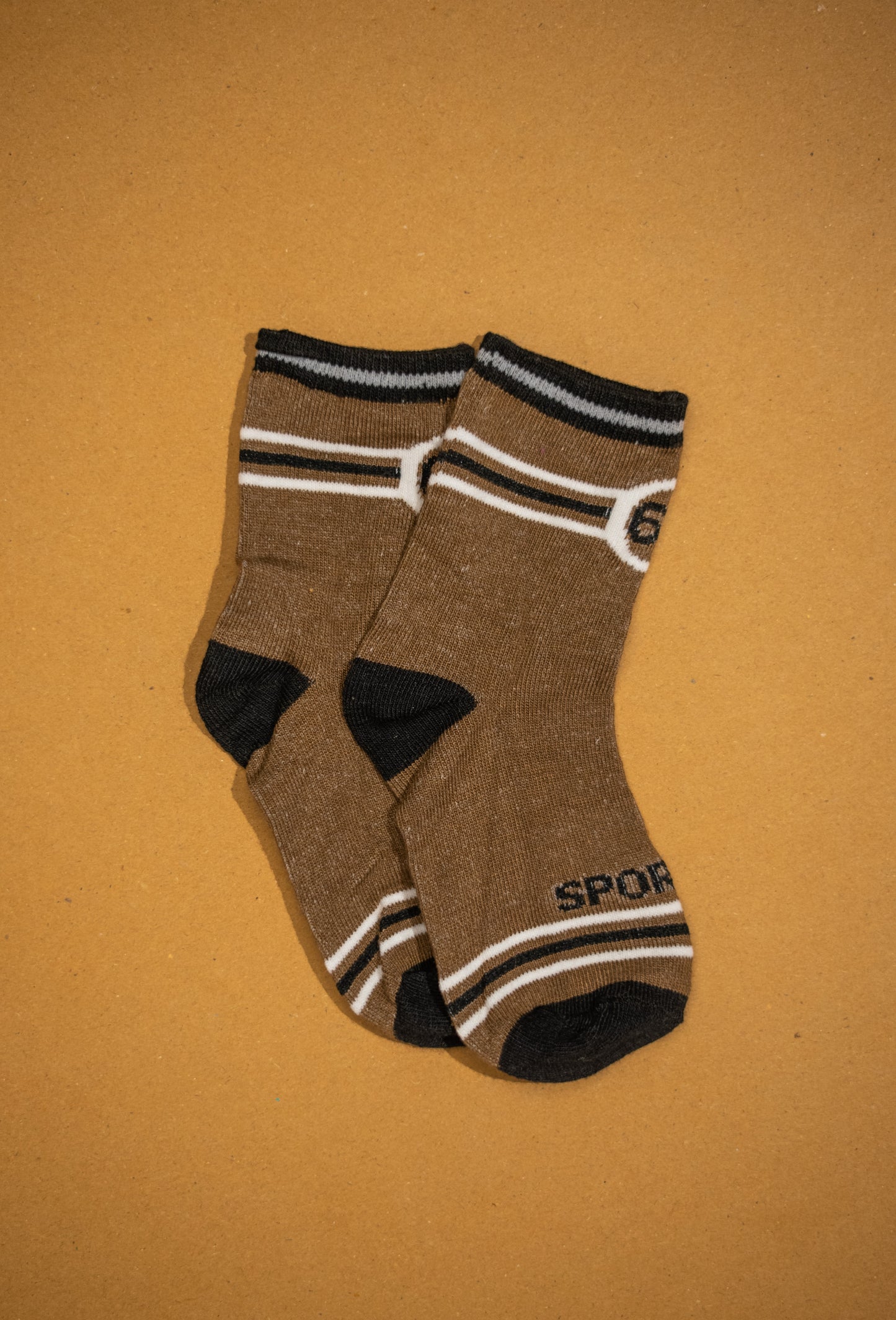 Brownish Kids Funky Socks (5-8 Years)