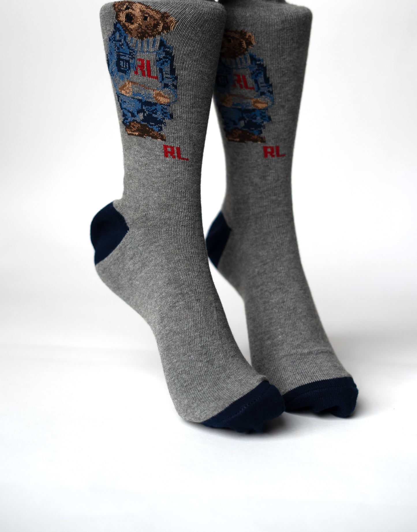 Grey bear Funky Socks SC025