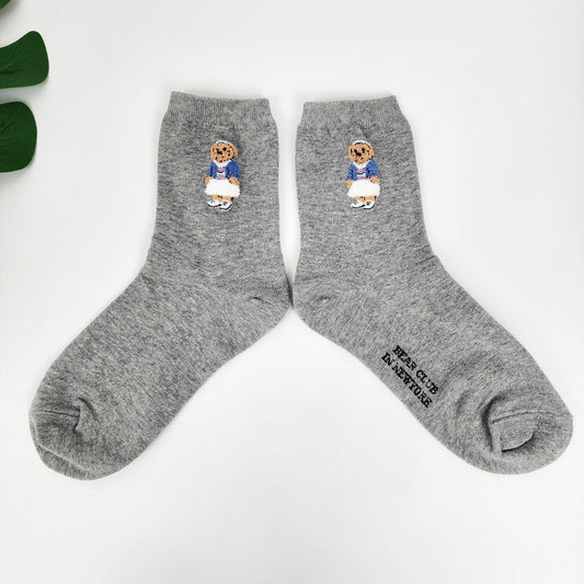 Grey bear Funky Socks 36