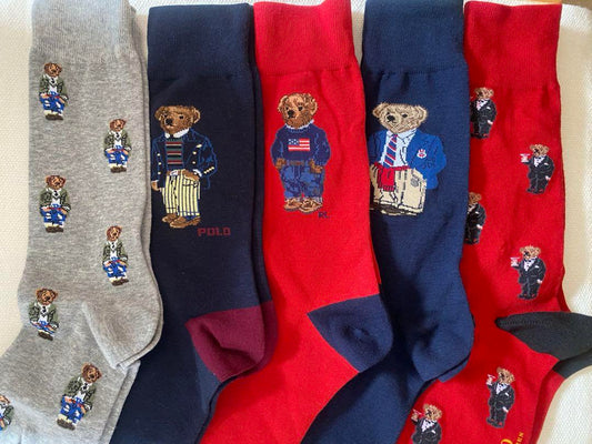 Pack of 5 Bear Funky Socks SC199