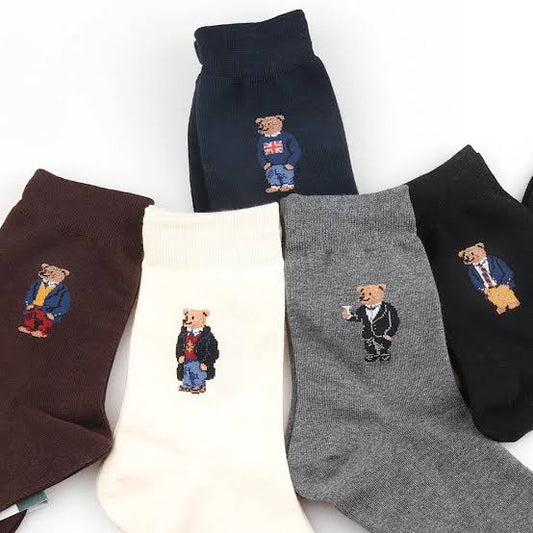 Pack of 5 Bear Funky Socks SC127