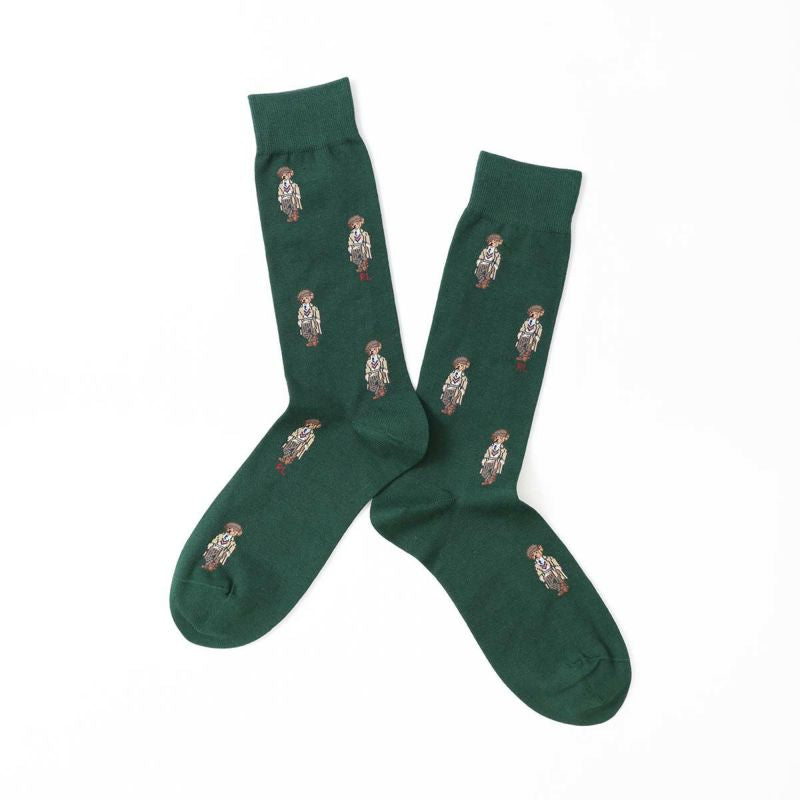 Green USPA Funky Socks SC150