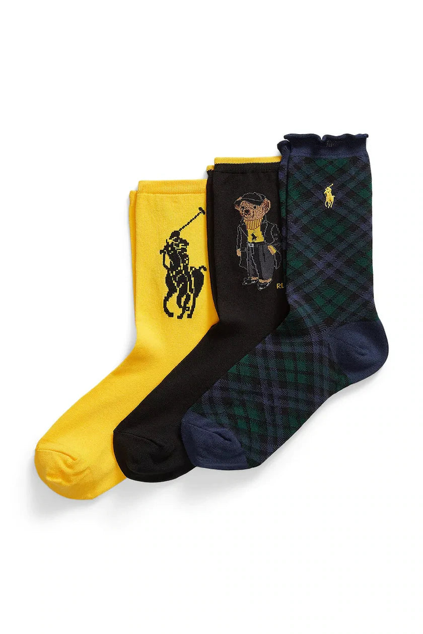 Pack of 3 USPA Funky Socks 26