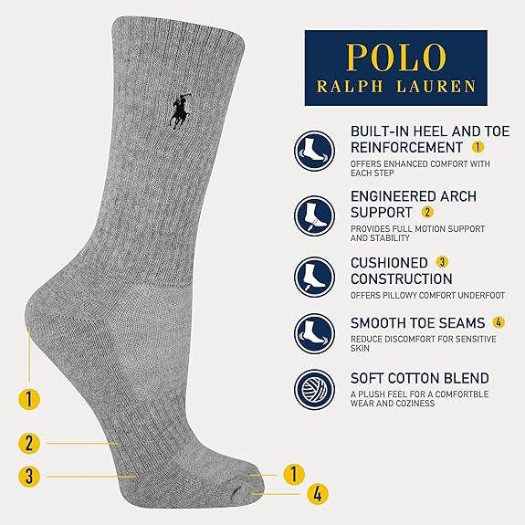 Grey USPA socks SC706