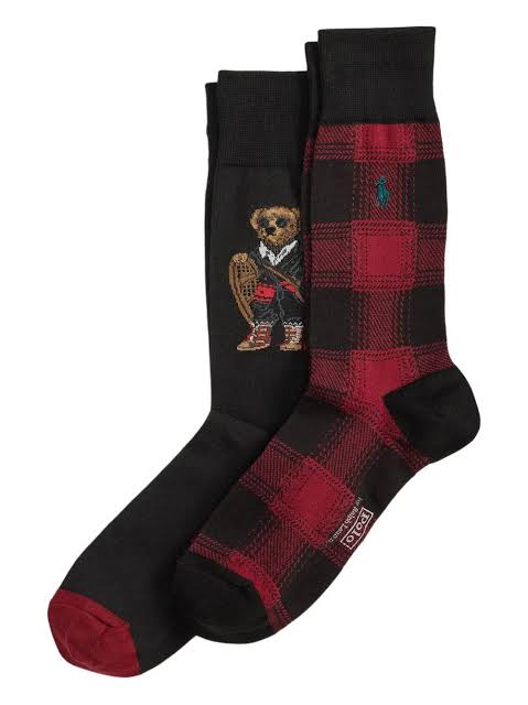 USPA pack of 2 Funky Socks SC092