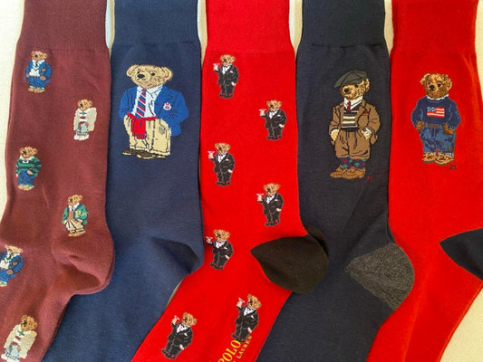 Pack of 5 Bear Socks 550