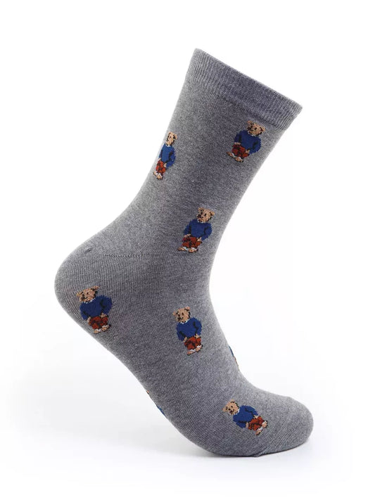 Grey bear Funky Socks sc55