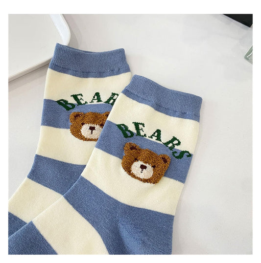 Bear ankle Funky Socks 27