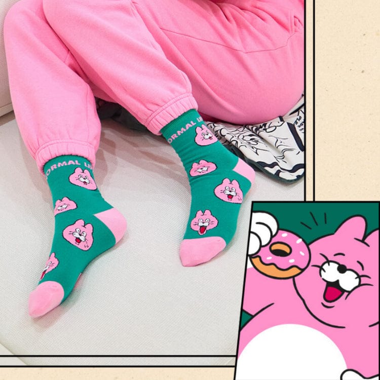 Pink Tingo Funky Socks